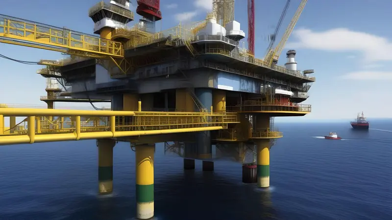 Ilustrasi harga minyak dunia.