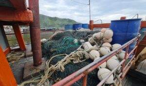 Barang bukti kapal diamankan KKP