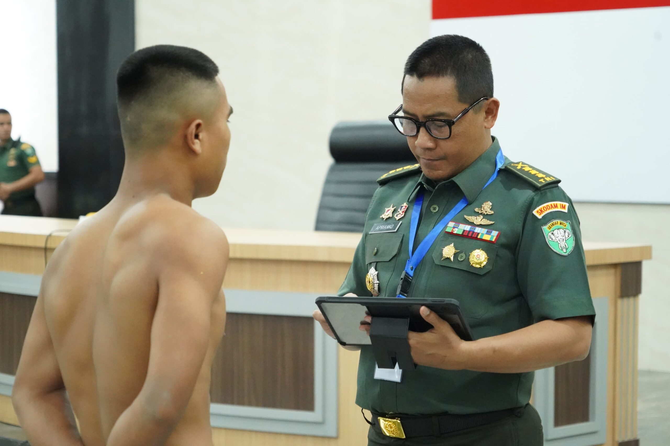 1.321 Calon Bintara Ikuti Sidang Pantukhir Daerah Caba PK TNI AD. Foto Pendam IM