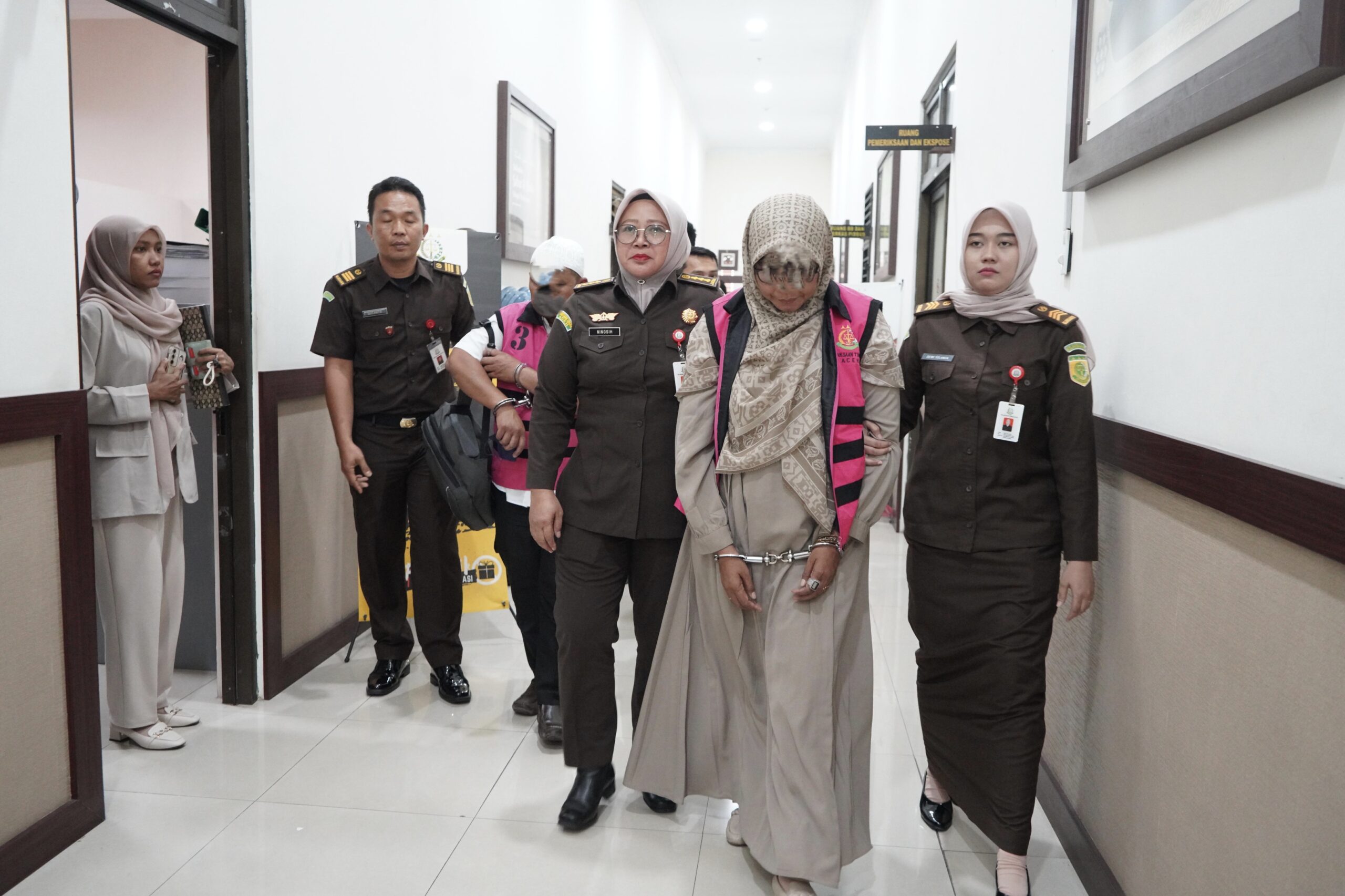 Dua Tersangka Korupsi anggaran Guru Penggerak Aceh.