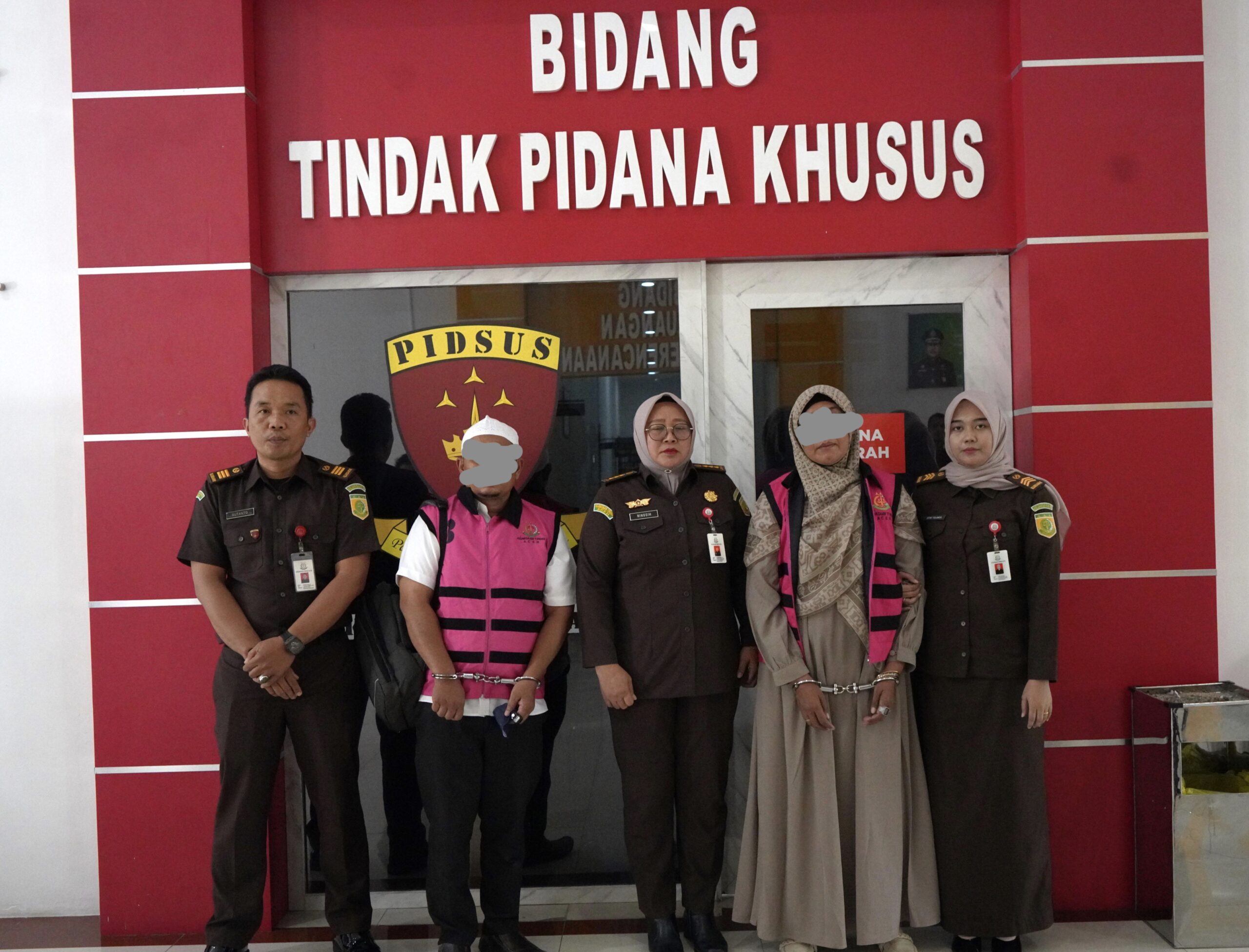 Tersangka korupsi Balai Guru Penggerak Aceh ditahan.