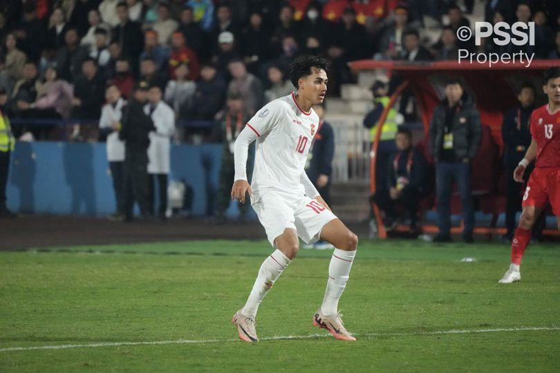 Aksi Rafael Struick bersama Timnas Indonesia di Piala AFF 2024 (c) PSSI