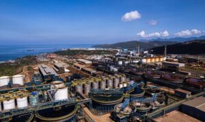 Foto: Smelter nikel HPAL PT Trimegah Bangun Persada Tbk (NCKL