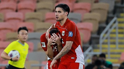 Indonesia gagal ke Piala Dunia usai kalah dari Irak. (REUTERS/Stringer