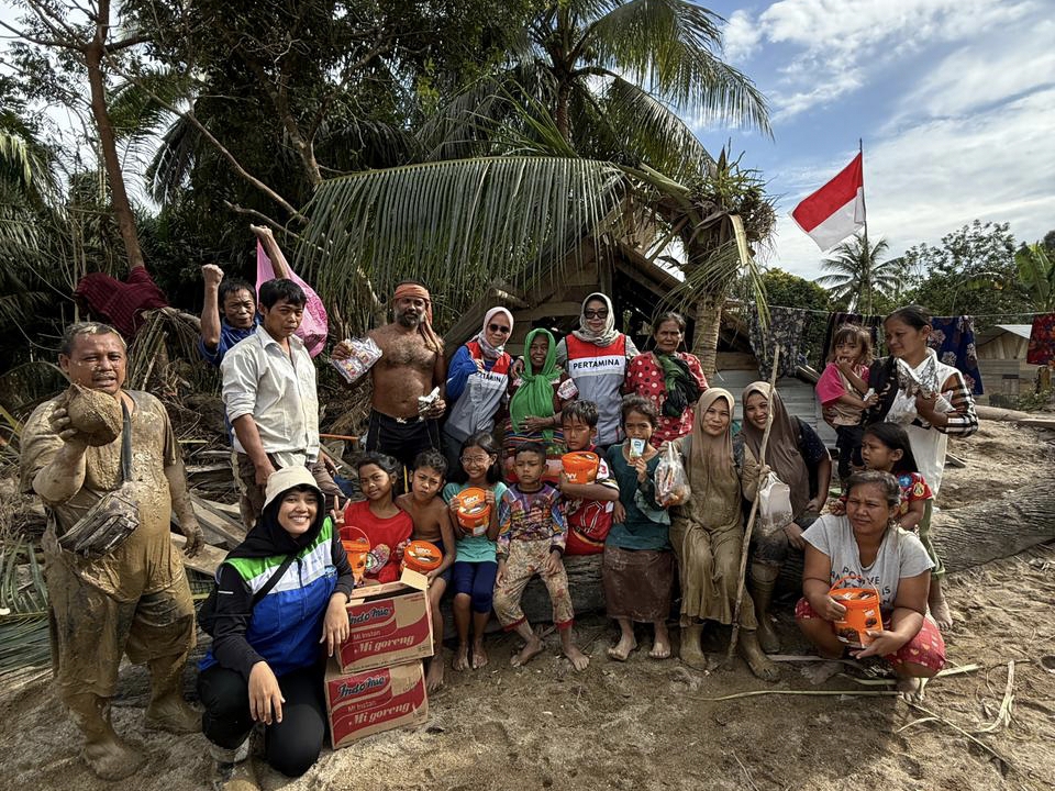 Relawan Pertamina Peduli