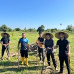 Rutan kelas II B lakukan penanaman singkong. Foto dok pribadi